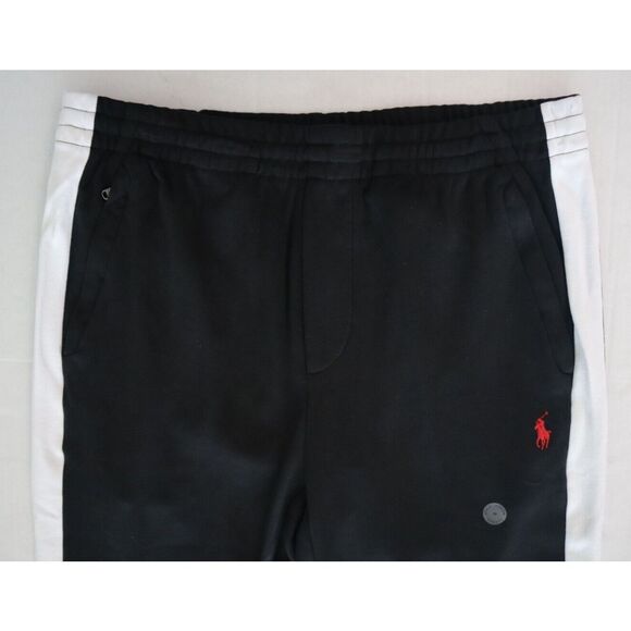 Polo Ralph Lauren Men's Sz Medium Black Soft Cotton Active Jogger Pants - Picture 2 of 16